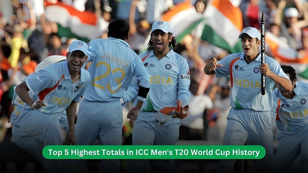 Highest Totals in ICC Men's T20 World Cup History