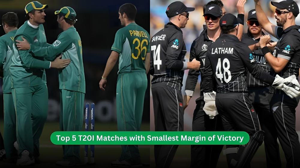 T20I Matches with Smallest Margin of Victory