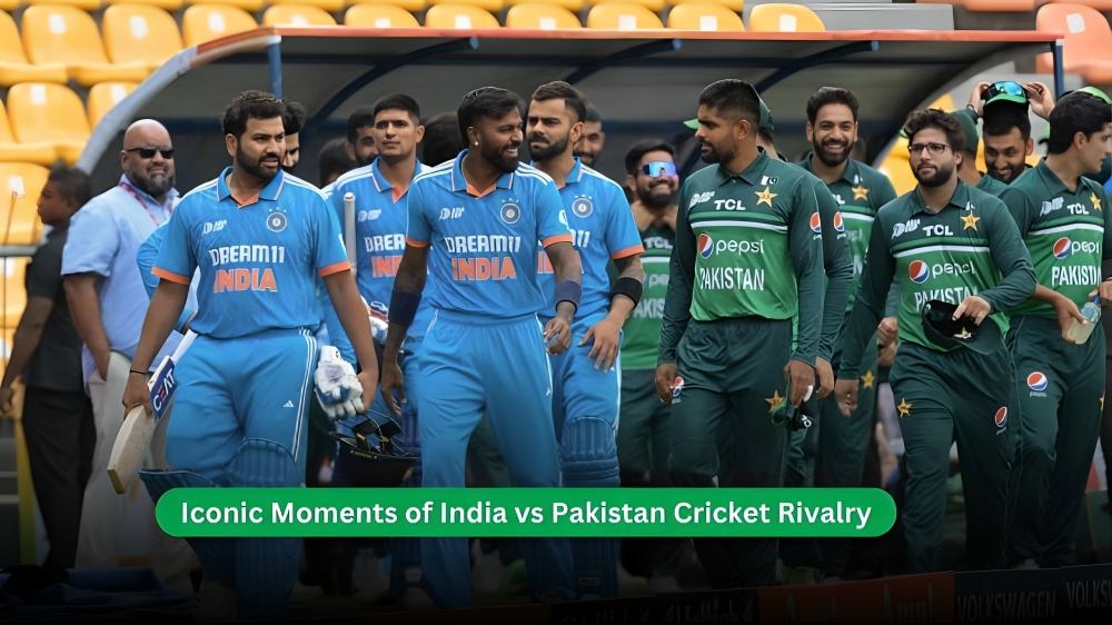 Iconic Moments of India vs Pakistan