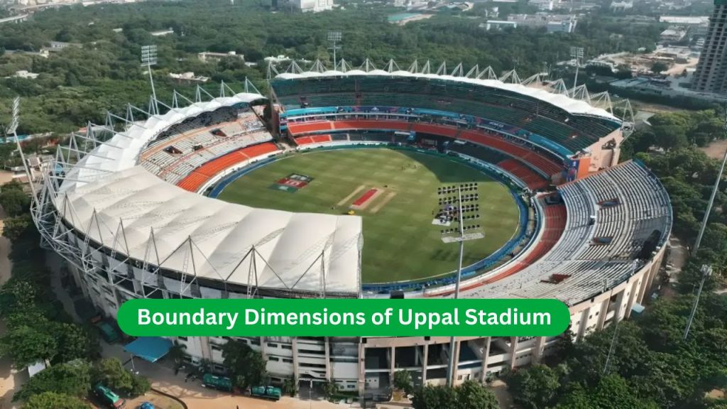 Boundary Dimensions of Uppal Stadium