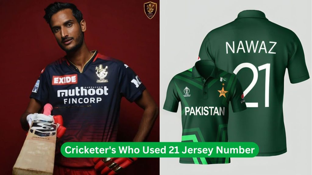 Cricketer's Who Used 21 Jersey Number