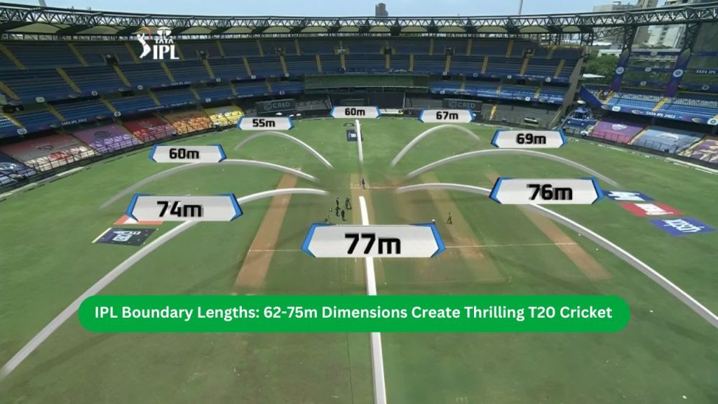 IPL Boundary Lengths 62-75m Dimensions Create Thrilling T20 Cricket