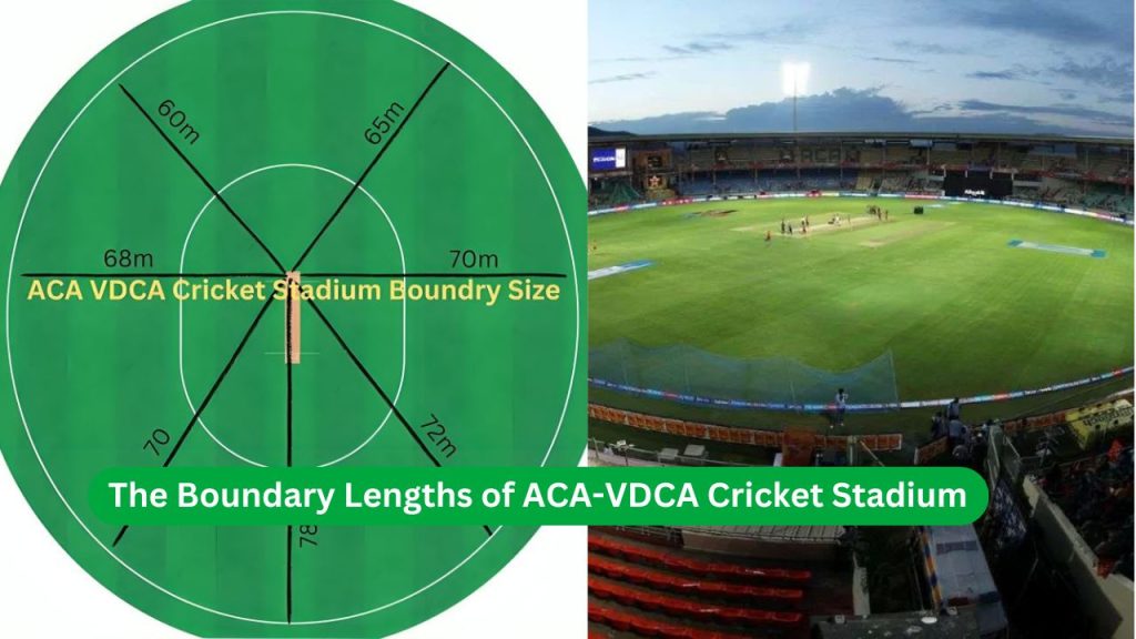 The Boundary Lengths of ACA-VDCA Cricket Stadium